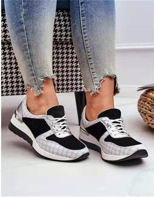 تحميل الصورة إلى عارض المعرض، Low Cut Daily Black Breathable Female Round Toe Women&#39;s Shoes 2668south
