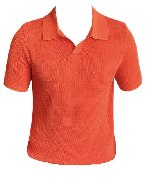 Load image into Gallery viewer, Men&#39;s Breathable Casual V-neck Lapel Polo Shirt 2668south
