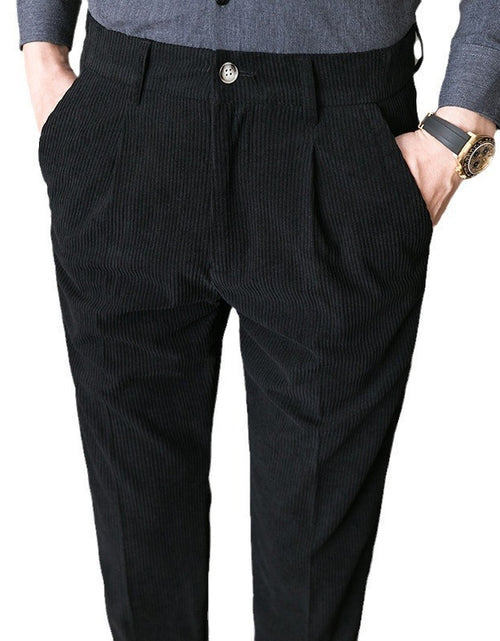 Load image into Gallery viewer, Men&#39;s Casual Pants With Corduroy Slim Fit 2668south
