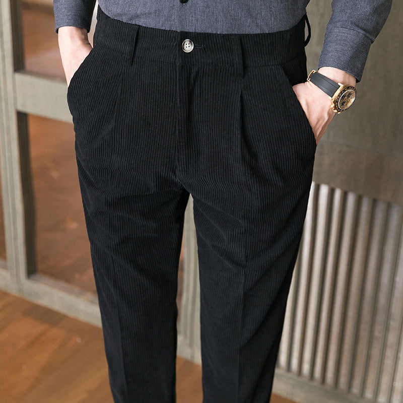 Men's Casual Pants With Corduroy Slim Fit 2668south