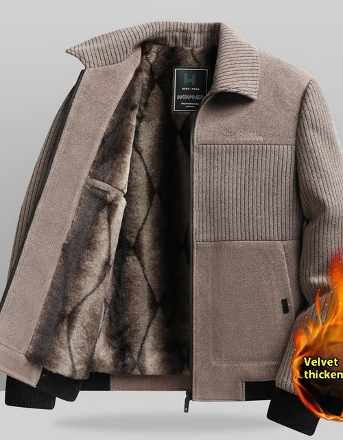 Load image into Gallery viewer, Men&#39;s Clothing Velvet Padded Thickened Coat 2668south
