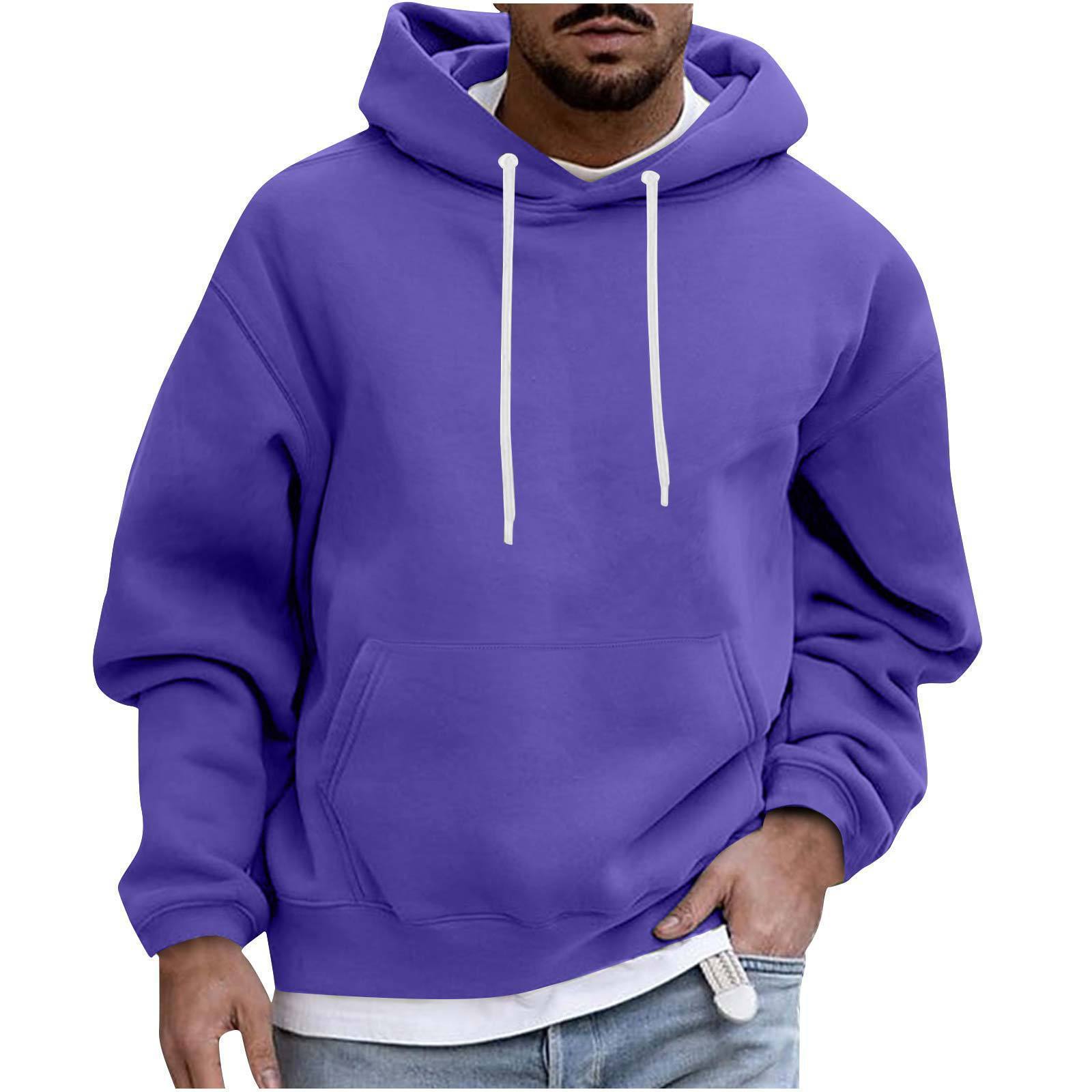 Men's Hoodie Solid Color Casual 2668south