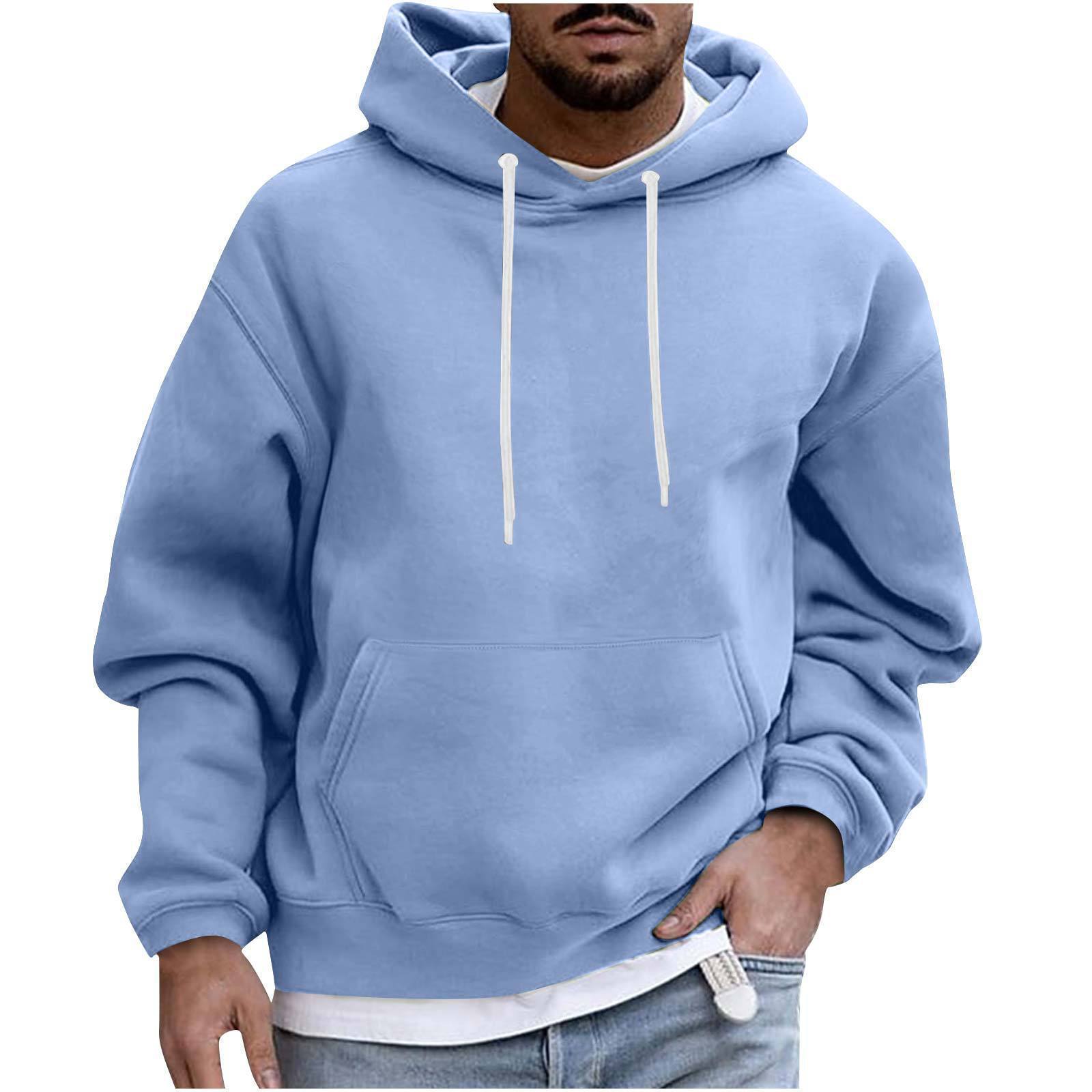 Men's Hoodie Solid Color Casual 2668south