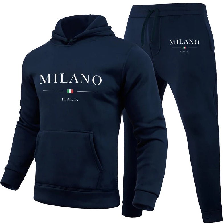 Men's Hoodie Suit Milan Printed Sweatshirt 2668south