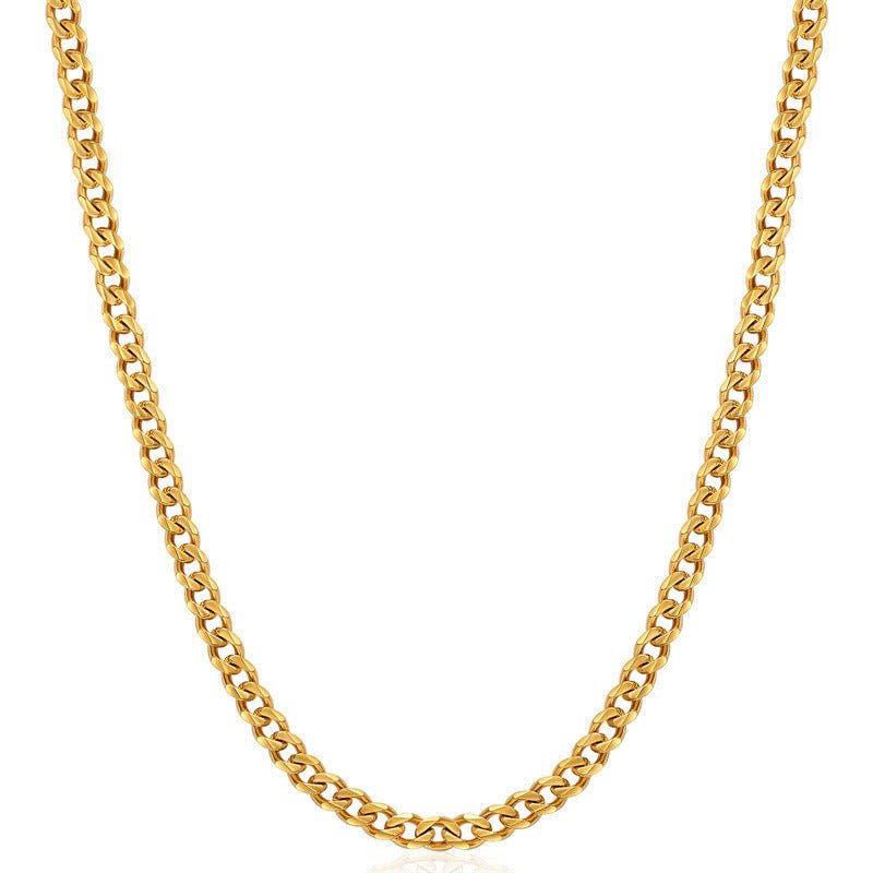 Men's Necklace Stainless Steel Cuban Link Chain 2668south