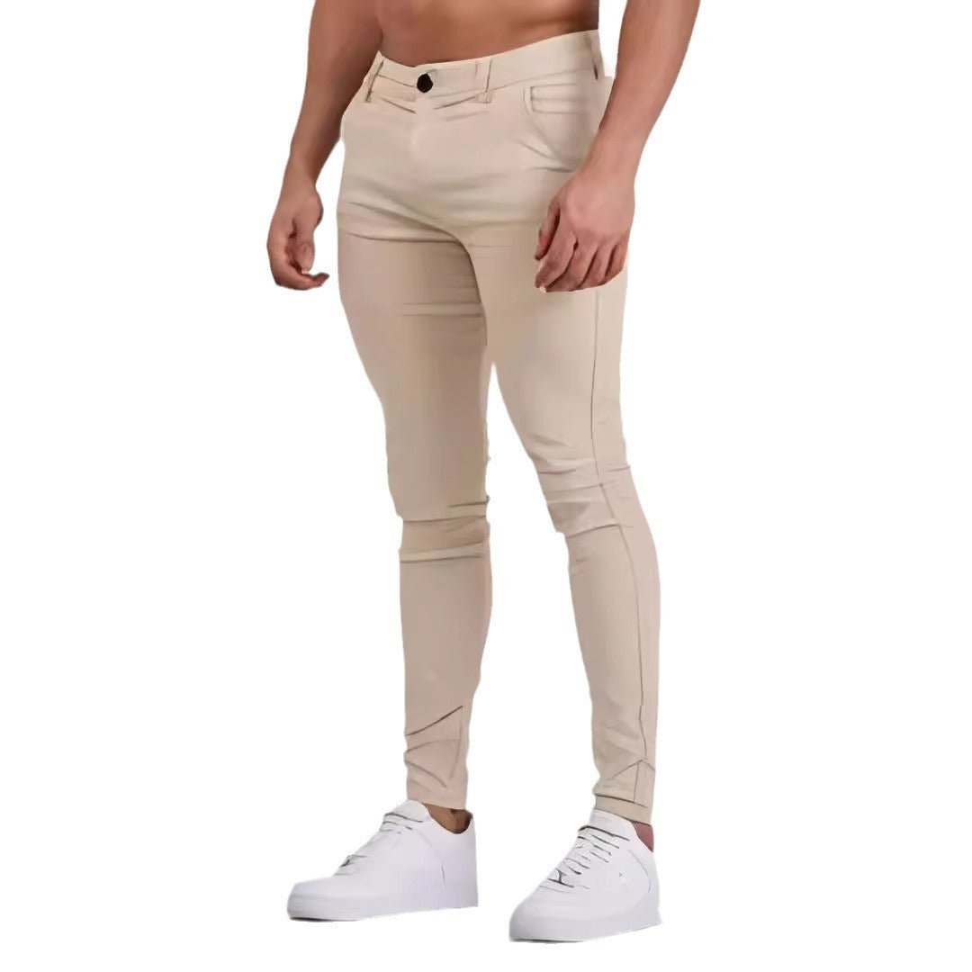 Men's Outdoors Slim-fit Trousers Straight Sports Pants 2668south