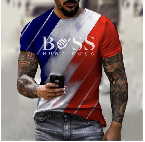 Load image into Gallery viewer, Men&#39;s Printed Fashion Fashion Short Sleeve Casual 2668south
