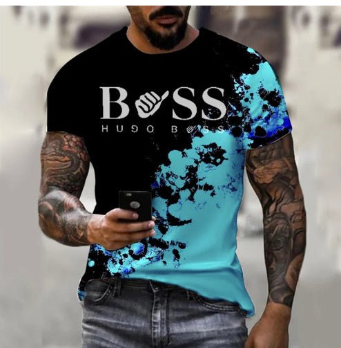 Load image into Gallery viewer, Men&#39;s Printed Fashion Fashion Short Sleeve Casual 2668south
