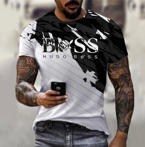 Load image into Gallery viewer, Men&#39;s Printed Fashion Fashion Short Sleeve Casual 2668south
