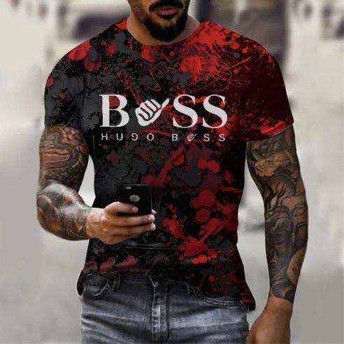 Load image into Gallery viewer, Men&#39;s Printed Fashion Fashion Short Sleeve Casual 2668south
