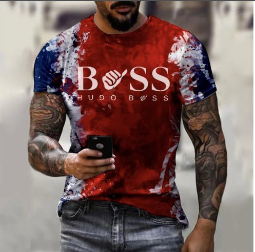 Load image into Gallery viewer, Men&#39;s Printed Fashion Fashion Short Sleeve Casual 2668south
