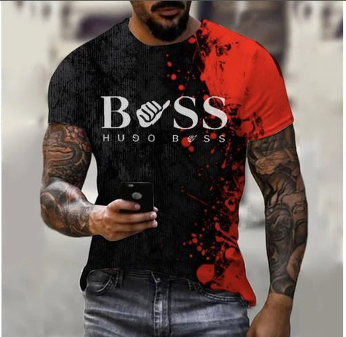 Load image into Gallery viewer, Men&#39;s Printed Fashion Fashion Short Sleeve Casual 2668south
