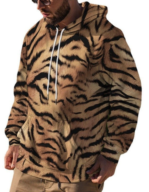 Load image into Gallery viewer, Men&#39;s Street Fashion Leopard Print Sweater 2668south
