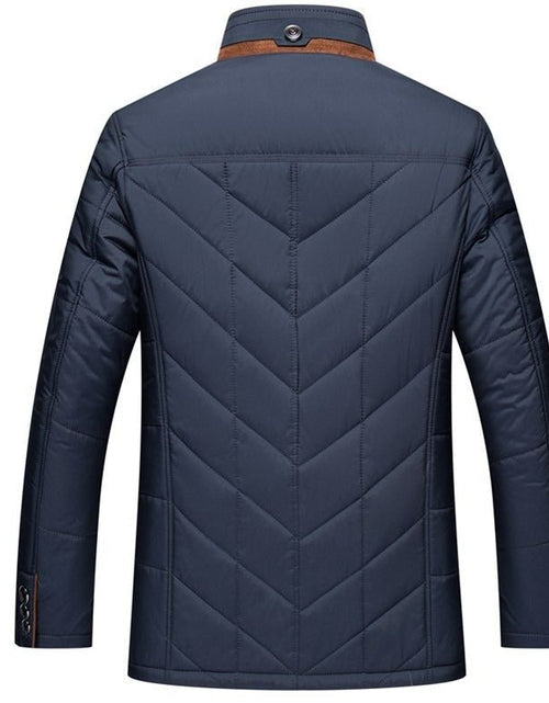 Load image into Gallery viewer, Middle-aged Men Winter Middle-aged And Elderly Thick Warm Quilted Coat Cotton-padded Jacket 2668south
