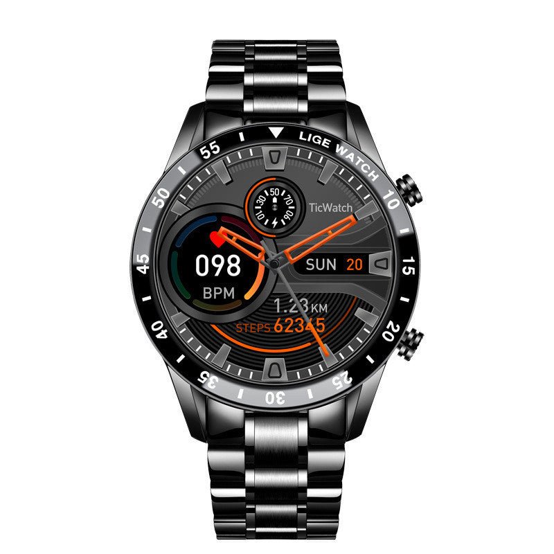 Multifunctional Smart Watch Bluetooth Call Pedometer Blood Pressure And Heart Rate Detection Waterproof Watch 2668south