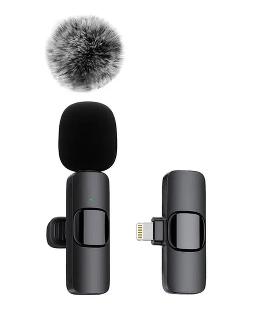 Load image into Gallery viewer, NEW Wireless Lavalier Microphone Audio Video Recording Mini Mic for Iphone Android Laptop Live Gaming Mobile Phone Microphone 2668south
