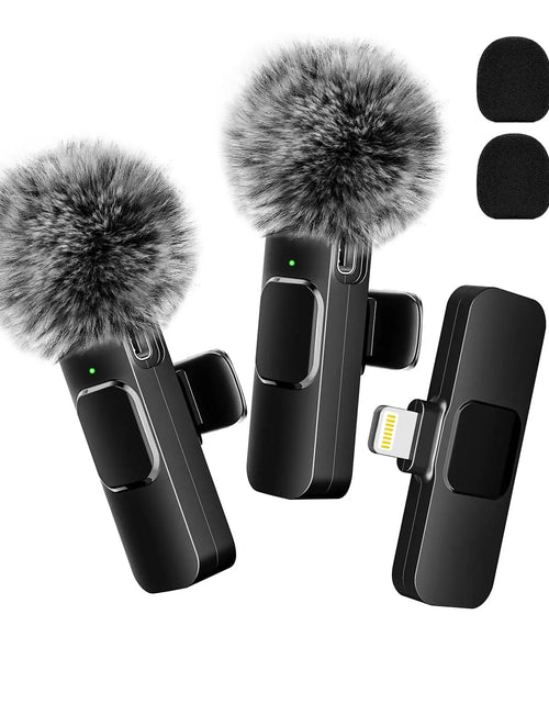 Load image into Gallery viewer, NEW Wireless Lavalier Microphone Audio Video Recording Mini Mic for Iphone Android Laptop Live Gaming Mobile Phone Microphone 2668south
