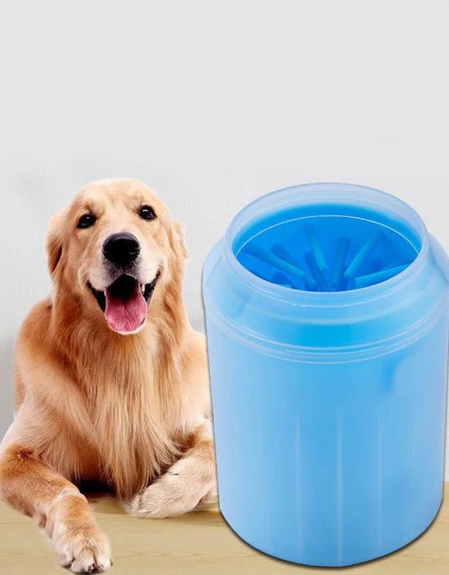 Load image into Gallery viewer, New Dog Paw Cleaner Cup Soft Silicone Combs Portable Outdoor Pet Foot Washer Paw Clean Brush Quickly Wash Foot Cleaning Bucket 2668south
