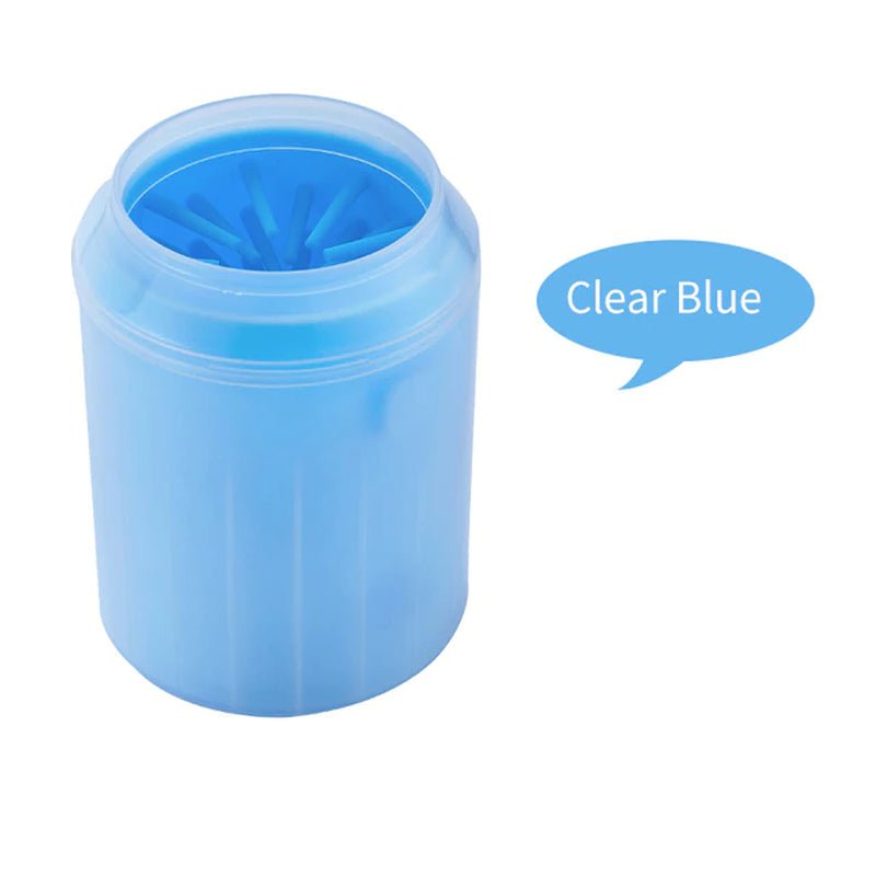 New Dog Paw Cleaner Cup Soft Silicone Combs Portable Outdoor Pet Foot Washer Paw Clean Brush Quickly Wash Foot Cleaning Bucket 2668south