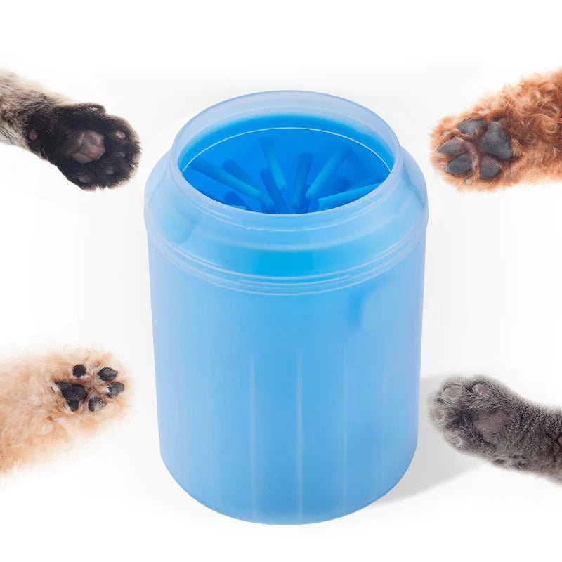 New Dog Paw Cleaner Cup Soft Silicone Combs Portable Outdoor Pet Foot Washer Paw Clean Brush Quickly Wash Foot Cleaning Bucket 2668south