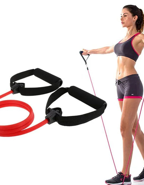 Load image into Gallery viewer, New Fitness Yoga Pilates Bar Stick Crossfit Resistance Bands Trainer Yoga Pull Rods Pull Rope Portable Home Gym Body Workout 2668south
