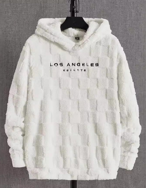 Load image into Gallery viewer, New Hooded Loose Sweater Lamb Wool Pullover Coat 2668south
