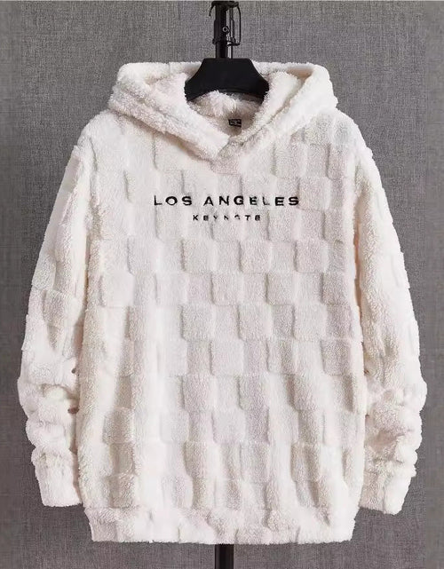 Load image into Gallery viewer, New Hooded Loose Sweater Lamb Wool Pullover Coat 2668south
