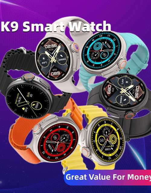 Load image into Gallery viewer, New K9 Smart Watch 1.39 Round Screen Encoder True Screw Clip Wireless Charging NFC Offline And Payment Function 2668south
