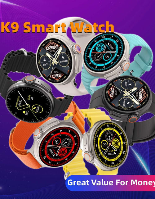 Load image into Gallery viewer, New K9 Smart Watch 1.39 Round Screen Encoder True Screw Clip Wireless Charging NFC Offline And Payment Function 2668south
