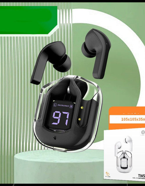 Load image into Gallery viewer, New Mini Transparent Wireless Bluetooth Headset Digital Display ENC Noise Reduction True Wireless Sports Music 2668south
