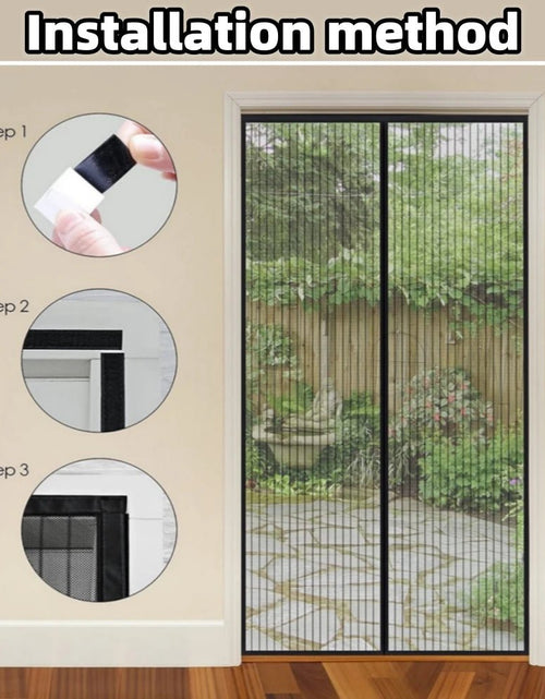 Load image into Gallery viewer, New No Punching Magnetic Screen Door Curtain anti Mosquito Insect Fly Bug Automatic Closing Household Ventilation Door Curtain 2668south
