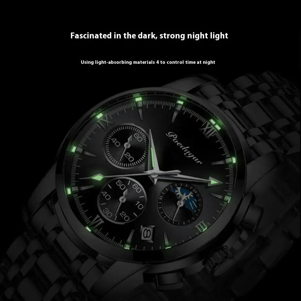 New Waterproof Luminous Multifunctional Men's Watch 2668south