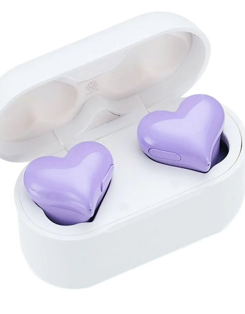 Load image into Gallery viewer, New Wireless Bluetooth Headphones Heart Shaped Earphones Woman Earphone High Quality Heart Earbuds Girl Gift 2668south
