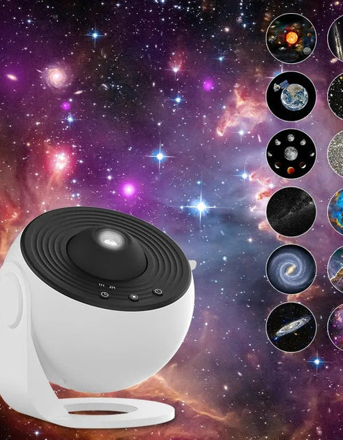 Load image into Gallery viewer, Night Light Galaxy Projector Starry Sky Projector 360 Rotate Planetarium Lamp For Kids Bedroom Valentines Day Gift Wedding Deco 2668south
