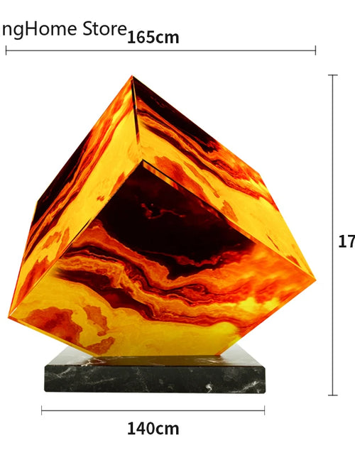 Load image into Gallery viewer, Onyx Marble Lamp Onyx Marble Lamp Creative Decorative Lamp Gift Night Lamp Bedside Lamp Christmas Gift Drop Shipping 2668south
