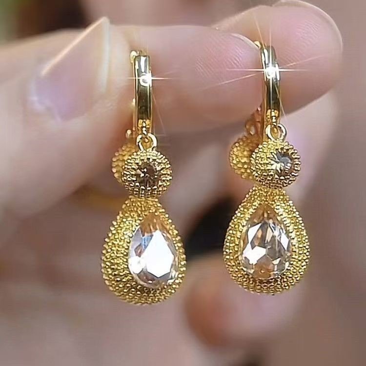 Opal Fishtail Pearl Tassel Earrings Women 2668south