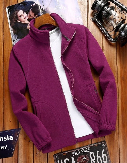 Load image into Gallery viewer, Outdoor Sports Women&#39;s Fleece Cardigan Sweater Fleece Top 2668south
