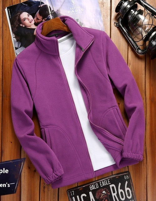 Load image into Gallery viewer, Outdoor Sports Women&#39;s Fleece Cardigan Sweater Fleece Top 2668south
