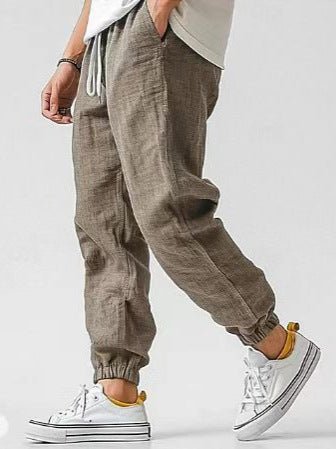 Load image into Gallery viewer, Outdoors Slim-fit Ankle Banded Slacks Men 2668south
