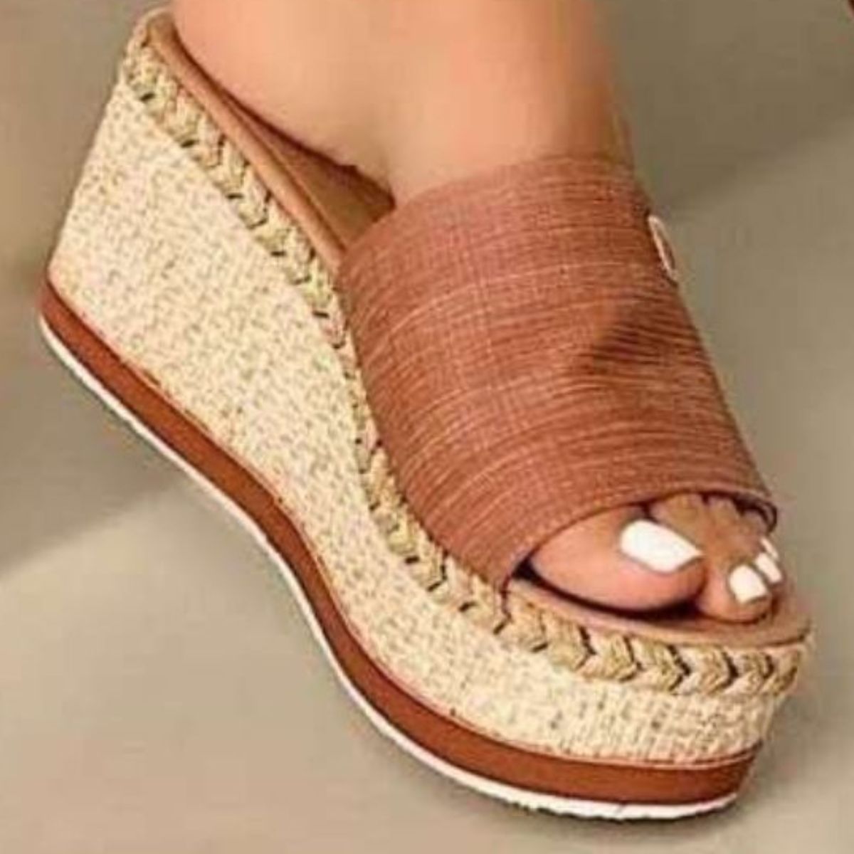 PU Leather Open Toe Sandals 2668south