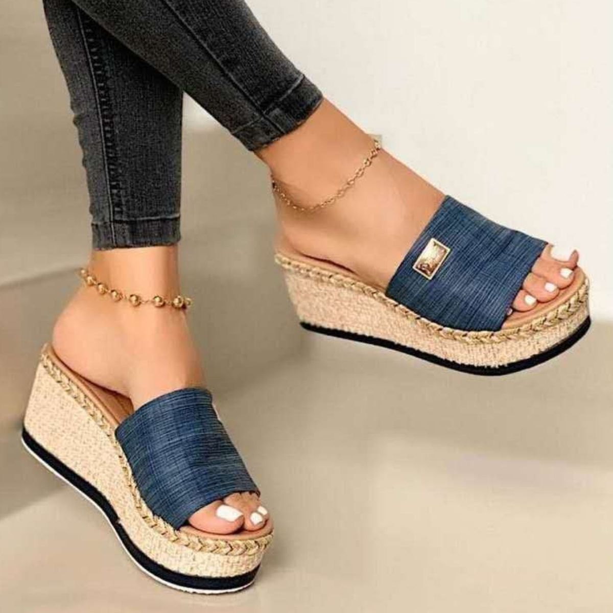 PU Leather Open Toe Sandals 2668south