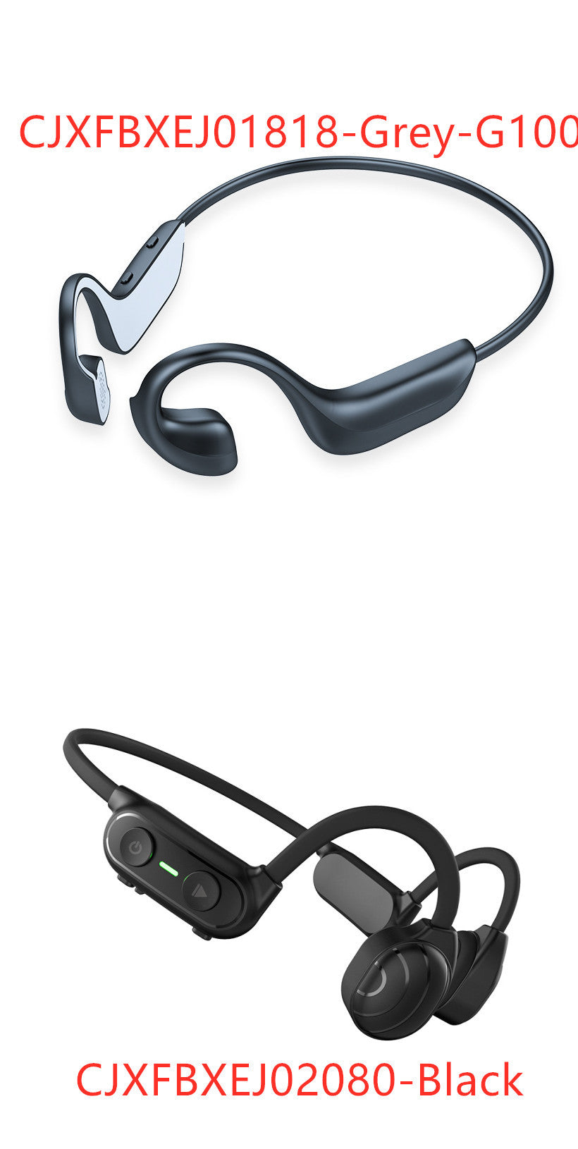 Personal Bone Conduction Bluetooth Headset 2668south