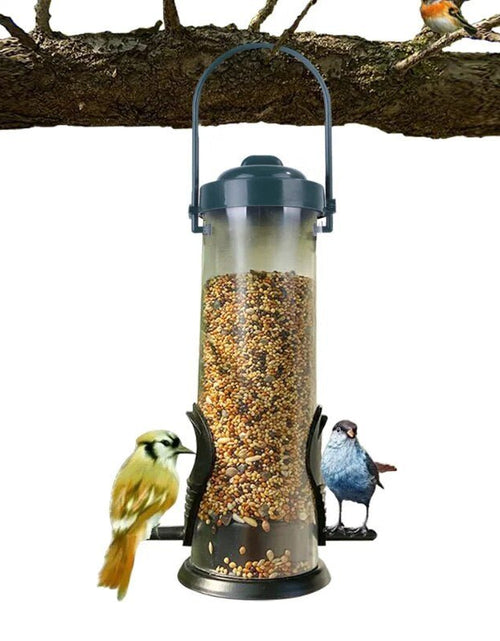 Load image into Gallery viewer, Pet Bird Feeder Pet Food Dispenser Outdoor Hanging Multiple Holes Bird Feeder Flying Animal Automatic Feeders Foot Feeding Tools 2668south
