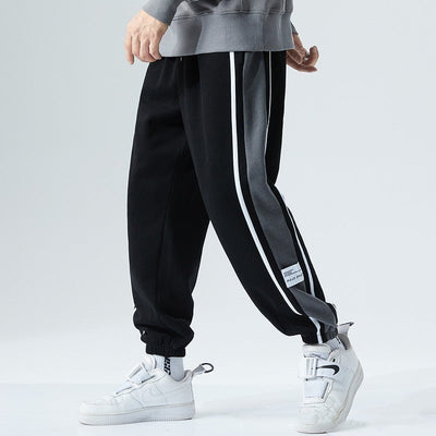 Plus Size Men's Ankle-tied Loose Plus-sized Sports Pants 2668south