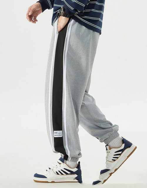 Load image into Gallery viewer, Plus Size Men&#39;s Ankle-tied Loose Plus-sized Sports Pants 2668south
