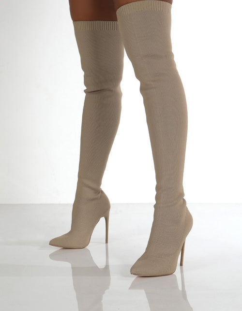 Load image into Gallery viewer, Point Toe Over Knee Stiletto Boots 2668south
