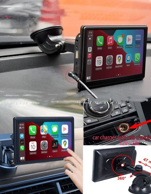 Load image into Gallery viewer, Portable IPS Car Smart Screen Wireless Projection Screen Carplay Android AUTO 2668south
