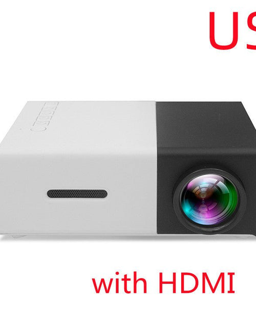 Load image into Gallery viewer, Portable Projector 3D Hd Led Home Theater Cinema HDMI-compatible Usb Audio Projector Yg300 Mini Projector 2668south
