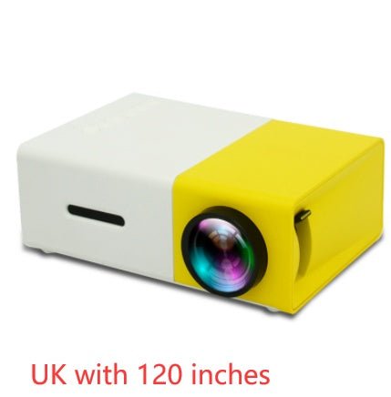 Load image into Gallery viewer, Portable Projector 3D Hd Led Home Theater Cinema HDMI-compatible Usb Audio Projector Yg300 Mini Projector 2668south
