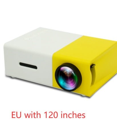 Load image into Gallery viewer, Portable Projector 3D Hd Led Home Theater Cinema HDMI-compatible Usb Audio Projector Yg300 Mini Projector 2668south
